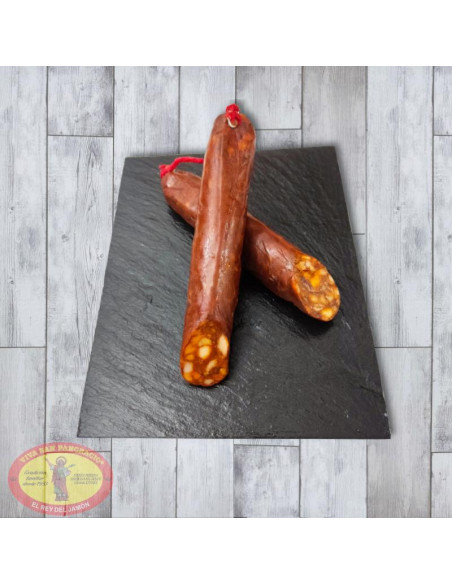 Morcilla Ibérica Herradura Serrana Picante cortada