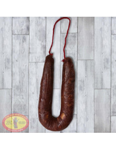 Morcilla Ibérica Herradura Serrana Picante cortada 2