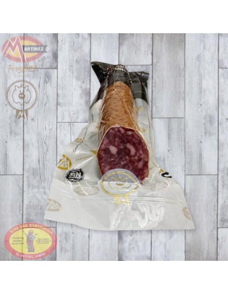 Salchichón Ibérico Cular Bellota Extra Medio corte