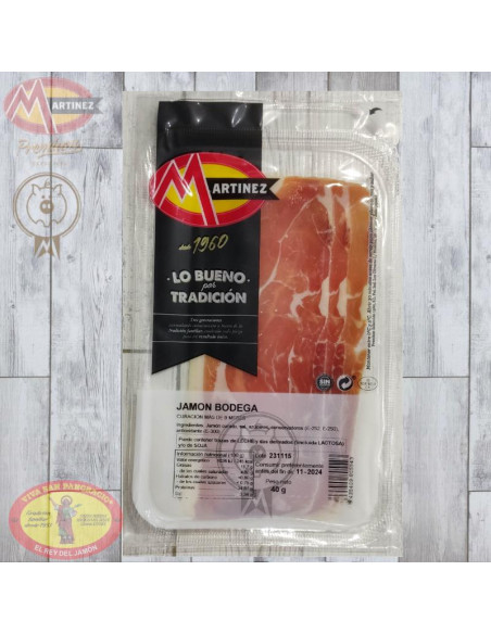 Jamón Curado Loncheado Flex 40 Grs 